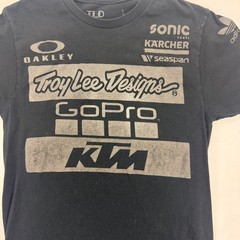 Troy Lee Designs KTM GoPro Graphic T Shirt Mens S Black Racing Tee