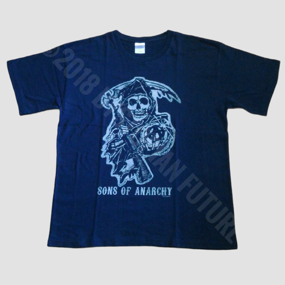 ©2008 Sons Of Anarchy Grim Reaper Motorcycle Club Redwood Original SAMCRO Tshirt