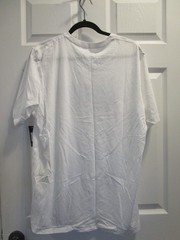 TRAVIS MATHEW “BUCKETS” WHITE S/S T-SHIRT SIZE LARGE NEW