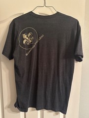 Barbell Voodoo Ouija Board CrossFit T-Shirt Gray Men’s Large