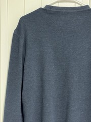 American Eagle Men’s Long Sleeve Thermal Waffle Knit Shirt, Size M Medium Grey