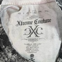 Xtreme Couture Graphic T-Shirt Mens XL Black Skull Snake MMA Streetwear USA Made