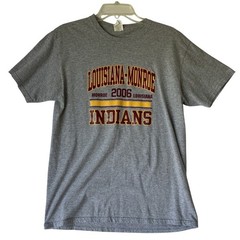Louisiana-Monroe Indians 2006 T-Shirt Gray Mens Medium ULM