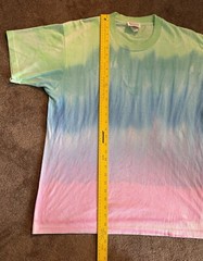 Vintage Tie-dye T-shirt Sz L Single Stitch Made In USA Variety Tag Multi-Color