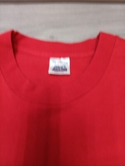 Vtg BVD Premium Series Pocket T-Shirt Mens Size XL Red Made in USA Single Stitch