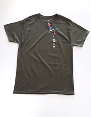 Hanes Mens Ultimate X-Temp T-Shirt Size M Crew Neck Short Sleeve Heather Green