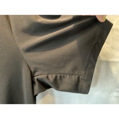 Kohl’s DryTek Black Short Sleeve Shirt, Labeled 2XXL Tall, Fits Like 1XL Tall