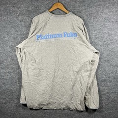 Vintage Y2K Platinum Fubu Muhammad Ali Shirt 2XL Gray Long Sleeve Fat Albert 90s