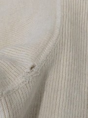 Vintage 50s Military Henley Shirt M Wool Thermal Winter Workwear Uniform USA