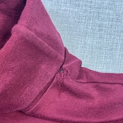 L.L. Bean T-Shirt Mens M Red Long Sleeve Turtleneck Lightweight Jersey