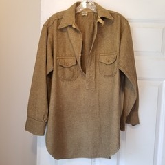 Civil War men’s long sleeve shirt wool tweed “Duquesne” OLD antique