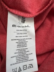 Travis Mathew Men’s Red Holiday Christmas T-Shirt Size Medium Golf Beer NWTS