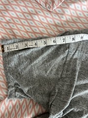 Whitesville Quali-T Heavyweight Gray Cotton Short Sleeve T-Shirt Size XL