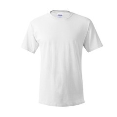 Hanes Essential-T Men’s T-Shirt White 6-Pack S-5XL | Crewneck Pre-shrunk Tee