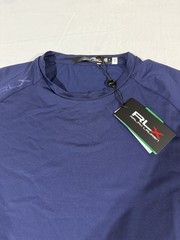 RLX Ralph Lauren Golf Preformance Long Sleeve Navy Training Shirt Men’s M $128