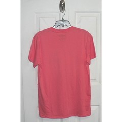Academy Sports “I Love Rock N Roll” Short Sleeve Crew T-Shirt Tangerine MD $20