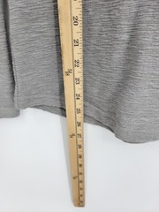 Carbon2Cobalt Shirt Mens XS Gray Crew Neck Long Sleeve Pullover Stretch Knit