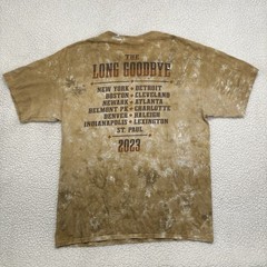 The Eagles Long Goodbye 2023 Concert Tour Merch T-Shirt Tie-Dye Size XL Band Tee