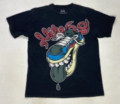 VINTAGE Nike 6.0 SB Sneaker Graphic T-shirt Men Large Black Y2K