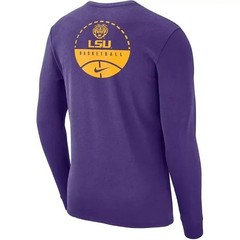 Nike Men’s LSU Louisiana State Tigers Long Sleeve T-Shirt Tee Large NCAA NEW