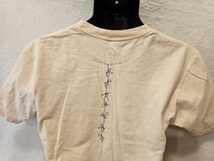 Morpho Adult Sz Medium 100% Cotton Costa Rica Hanging Monkeys Graphic Tee