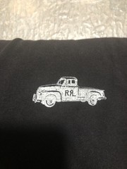 RRL Double RL Ralph Lauren Black XXL Truck Graphic T Shirt