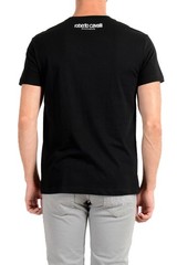 Roberto Cavalli “Beachwear” Men’s Black Graphic Print T-Shirt US 2XL IT 56