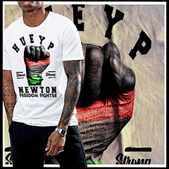 Huey P Newton T-Shirt Black History Melanin quote African Pride Freedom fighter