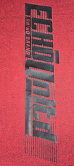 Ecko Unltd Men’s V-Neck Vertical Logo Red Marled T-Shirt Sizes S, M, L, XL NWT
