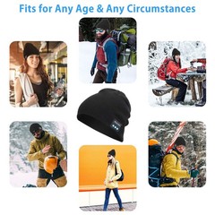 Unisex Wireless Beanie Hat Exquisite Packaging Music Cap Winter Knit Gifts