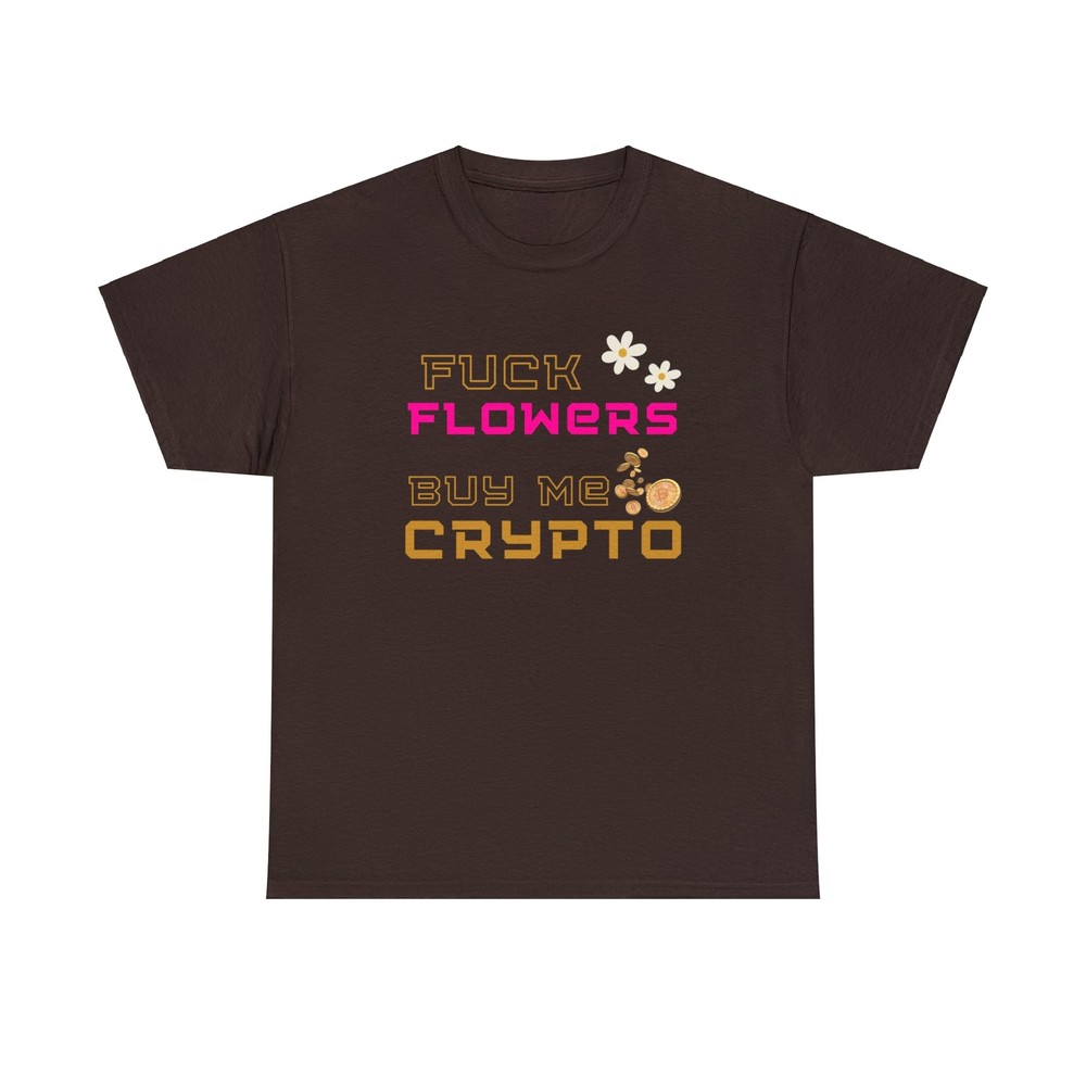 BUY ME CRYPTO Unisex Heavy Cotton Tee