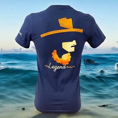 Don The Beachcomber- Vintage Brand- The Legend Returns Navy Blue T Shirt- Tiki