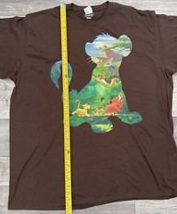 Disney Lion King Shirt Mens Size 3XL XXL Simba Silhouette Timon & Pumbaa Black