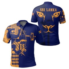 Mens Sri Lanka Summer Polo T-Shirt Souvenir Short Sleeve Tee Tops Casual T Shirt