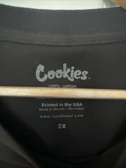 Cookies SF Car TShirt BLACK – VERY RARE / 2XL / NWOT – FREE SAME DAY SHIPPING