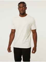 Goodthreads Men’s Slim-Fit Short-Sleeve Cotton Crewneck T-Shirt Cream XXL