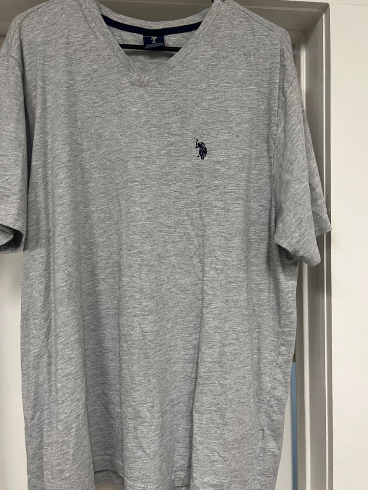 US Polo association Mens T-shirt Gray