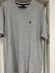 US Polo association Mens T-shirt Gray