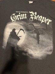 Steve Grimmett’s Grim Reaper XL See You In Hell Tour Shirt Double Sided