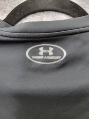 Under Armour Tank Top Shirt Men’s Medium Black Polyester Compression *