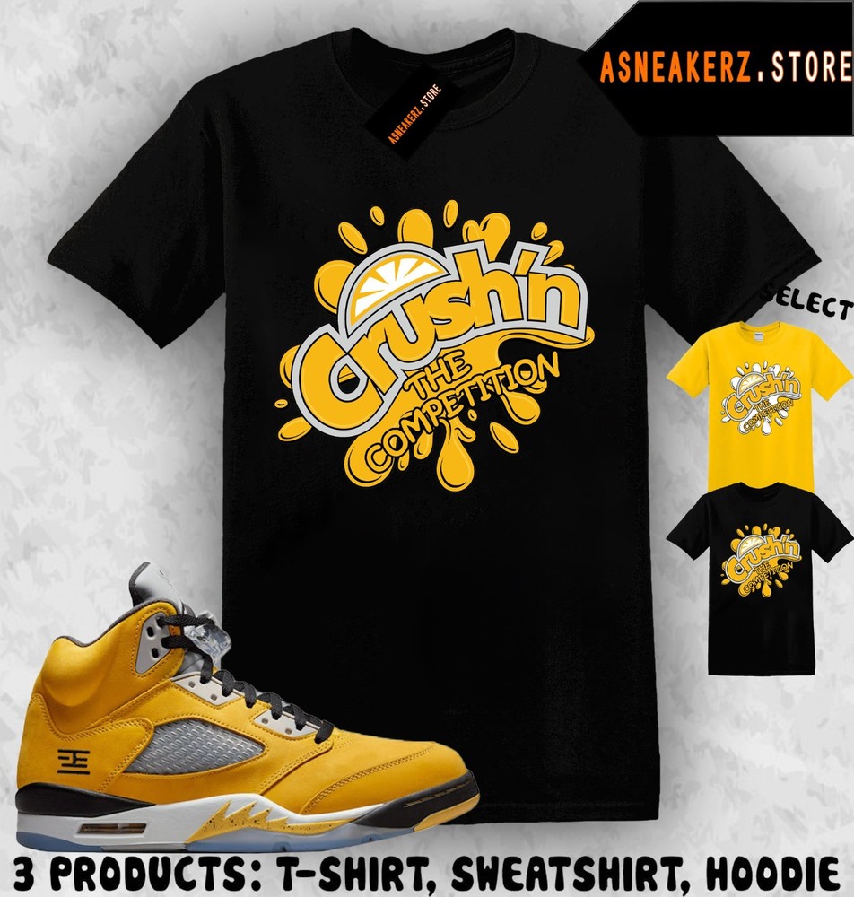 Tee Shirt Matching AJ 5 Tokyo 23 T23 2025 To Match Sneaker Fresh Crush T-Shirt