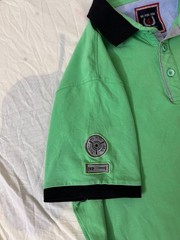 Be For You Sportswear Men’s Green Polo Shirt Graphic Embroidered Patches