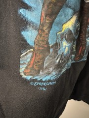VTG 1990s Comic Skeleton Grim ReaperBabe Girl Horror Tee Shirt XL She-Ra