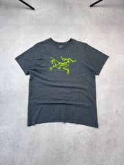 Arc’teryx Gray Graphic Logo T Shirt Men’s Size XL Outdoor Hiking Tee