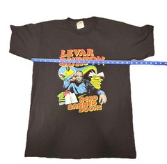Vintage Levar Burton Reading Rainbow Made In USA T-shirt Size L Men’s