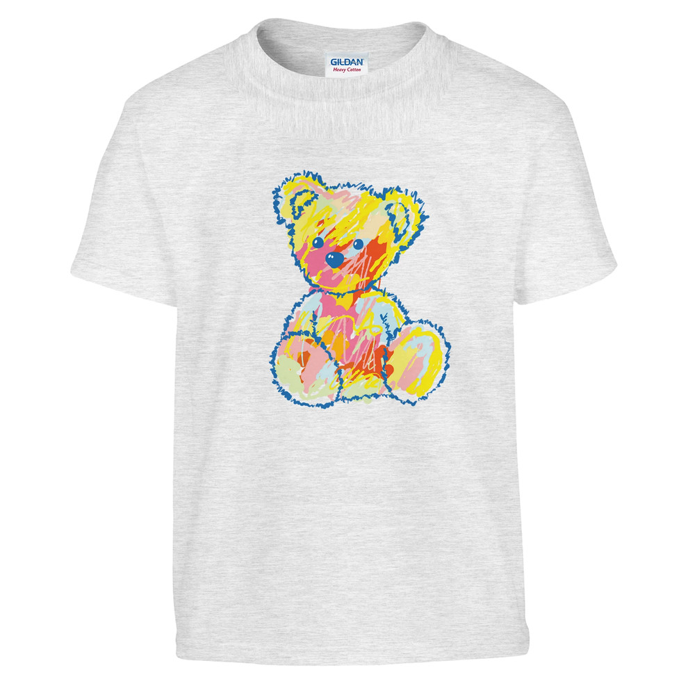 Girls’ Bear Colorful T-Shirt