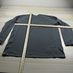 Bulwark Shirt Mens Large Gray Henley FR Fire Resistant IQ Westex Pocket Cat 2 A1