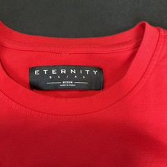 Eternity BC/AD Terminator Bear T-Shirt Color Red Size Medium Exc Condition