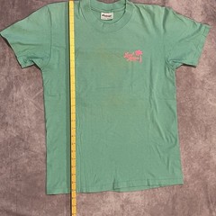 Vintage 1987 Green Local Motion Hawaii Surf Single Stitch T-Shirt Boys Medium