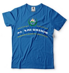 El Salvador T-shirt Salvadoran Heritage national Day Mens Unisex Tee Shirt Tee